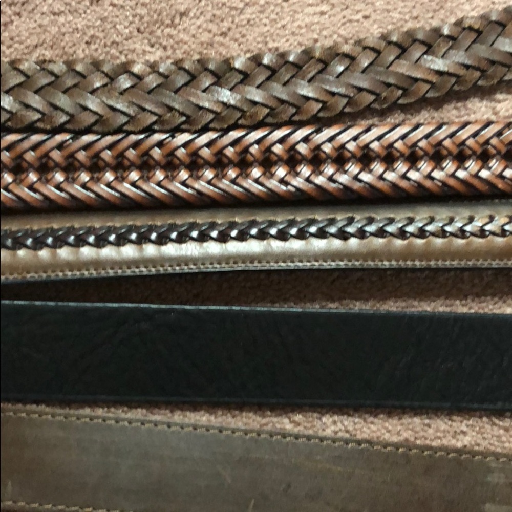 Lot of belts